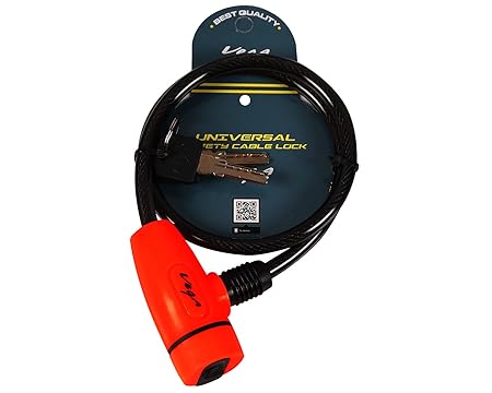 VEGA Cable Lock2 Dull Black Red Safety Accessories