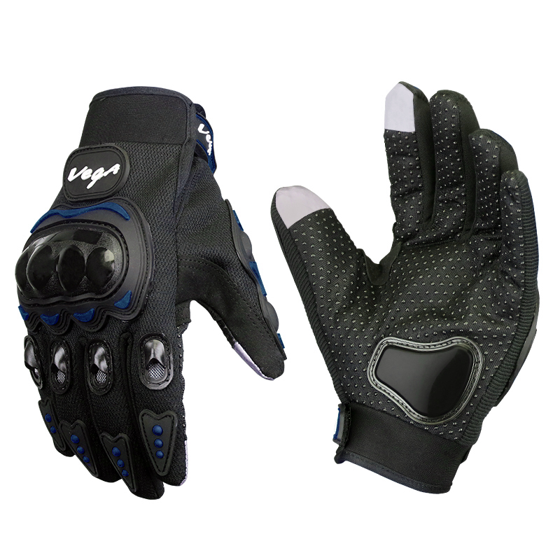 VEGA Vgl 21 M Blue Gloves Riding Gears