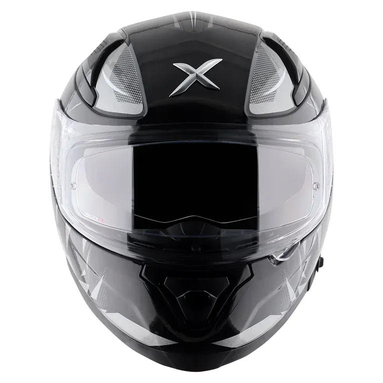 AXOR Apex Hunter Black Grey Full Face Helmet