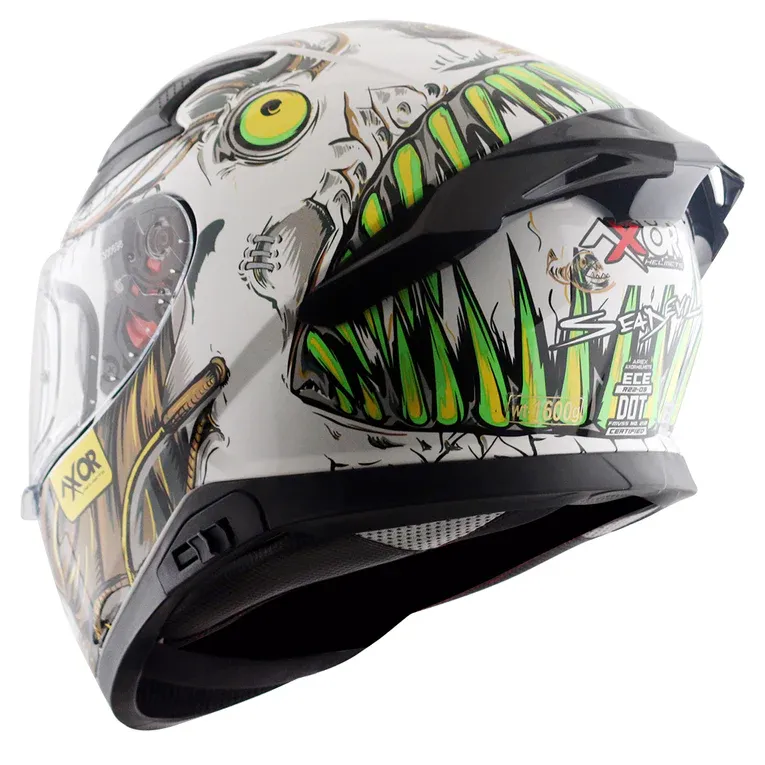 AXOR Apex Seadevil White Gold Full Face Helmet