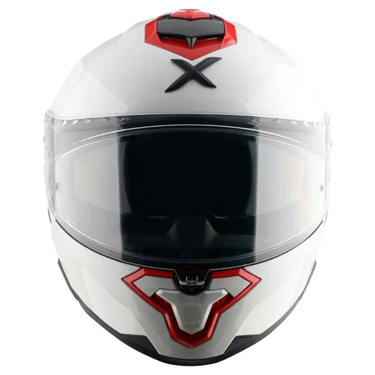 Axor Brutale Corsa White Red Full Face Helmet