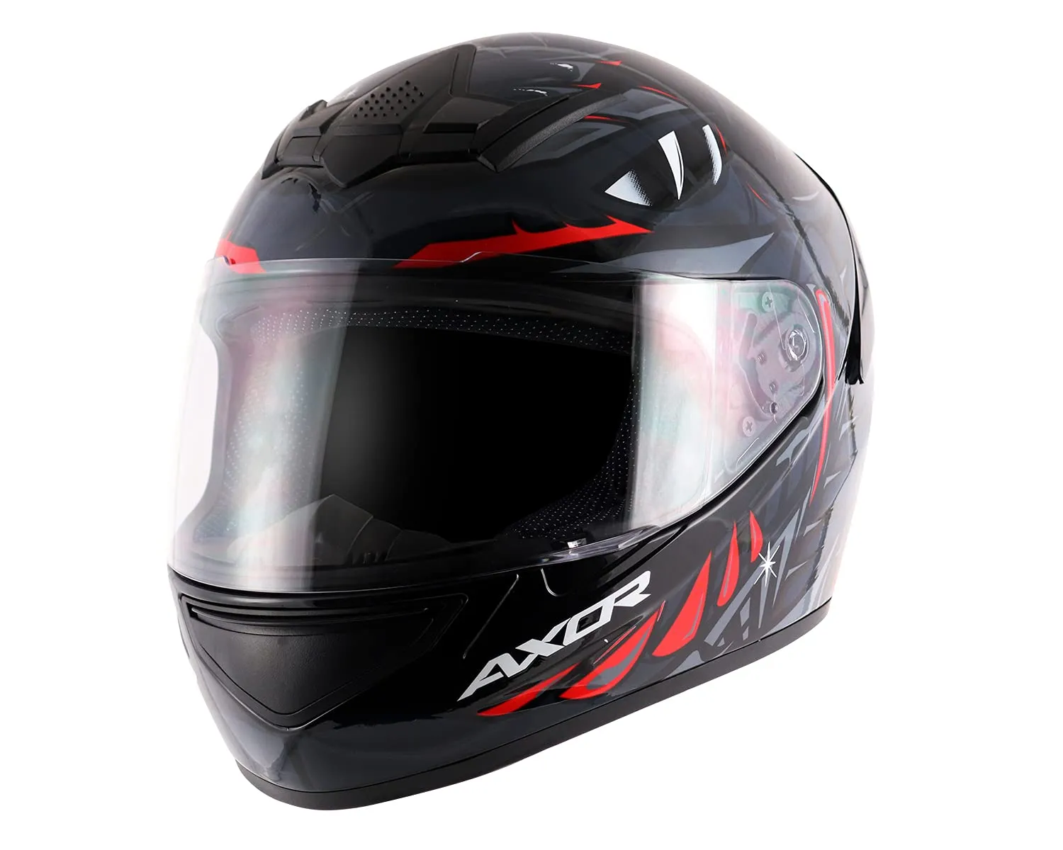 AXOR Rage Python Black Grey Full Face Helmet