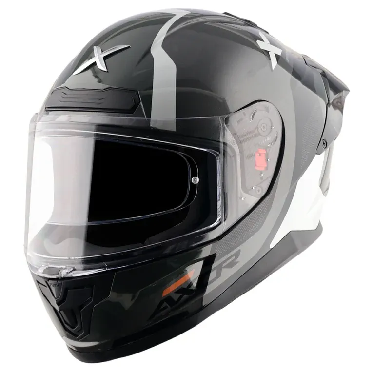 AXOR Saber Spark Black Grey Full Face Helmet