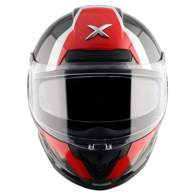 AXOR Saber Spark Black Red Full Face Helmet