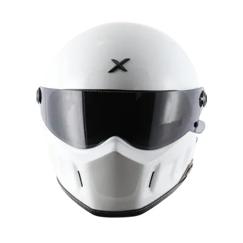 AXOR Dominator Solid White Full Face Helmet
