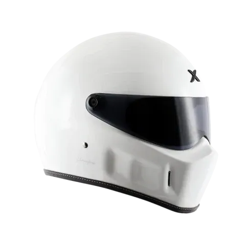 AXOR Dominator Solid White Full Face Helmet