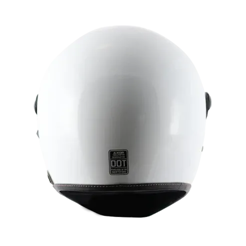 AXOR Dominator Solid White Full Face Helmet