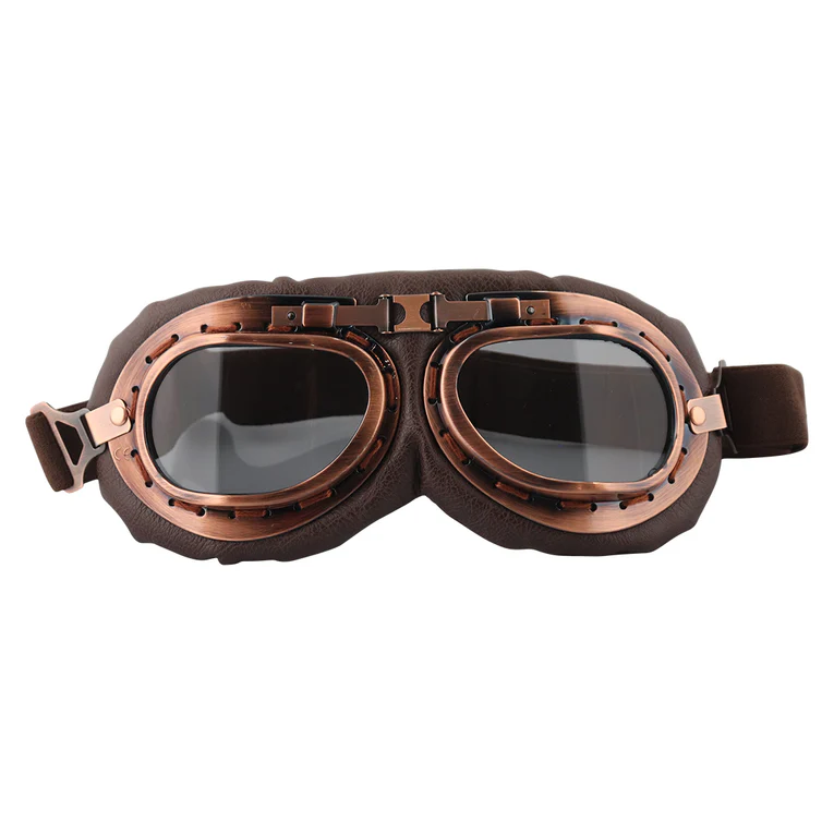 AXOR Retro Goggle Black P 101 Smoke Goggles Riding Gears