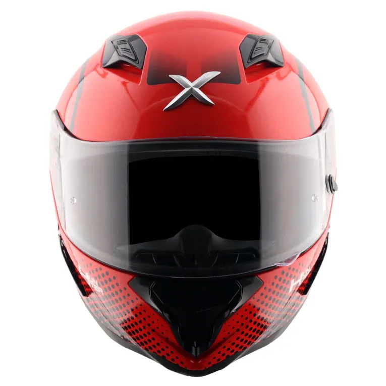 AXOR Hunter Spear Red Black Full Face Helmet