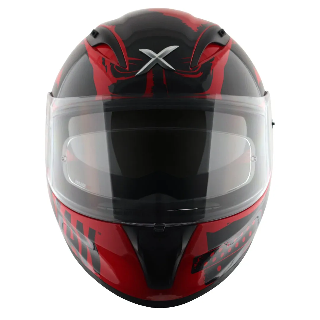 AXOR Street Dc Batman Red Black Full Face Helmet