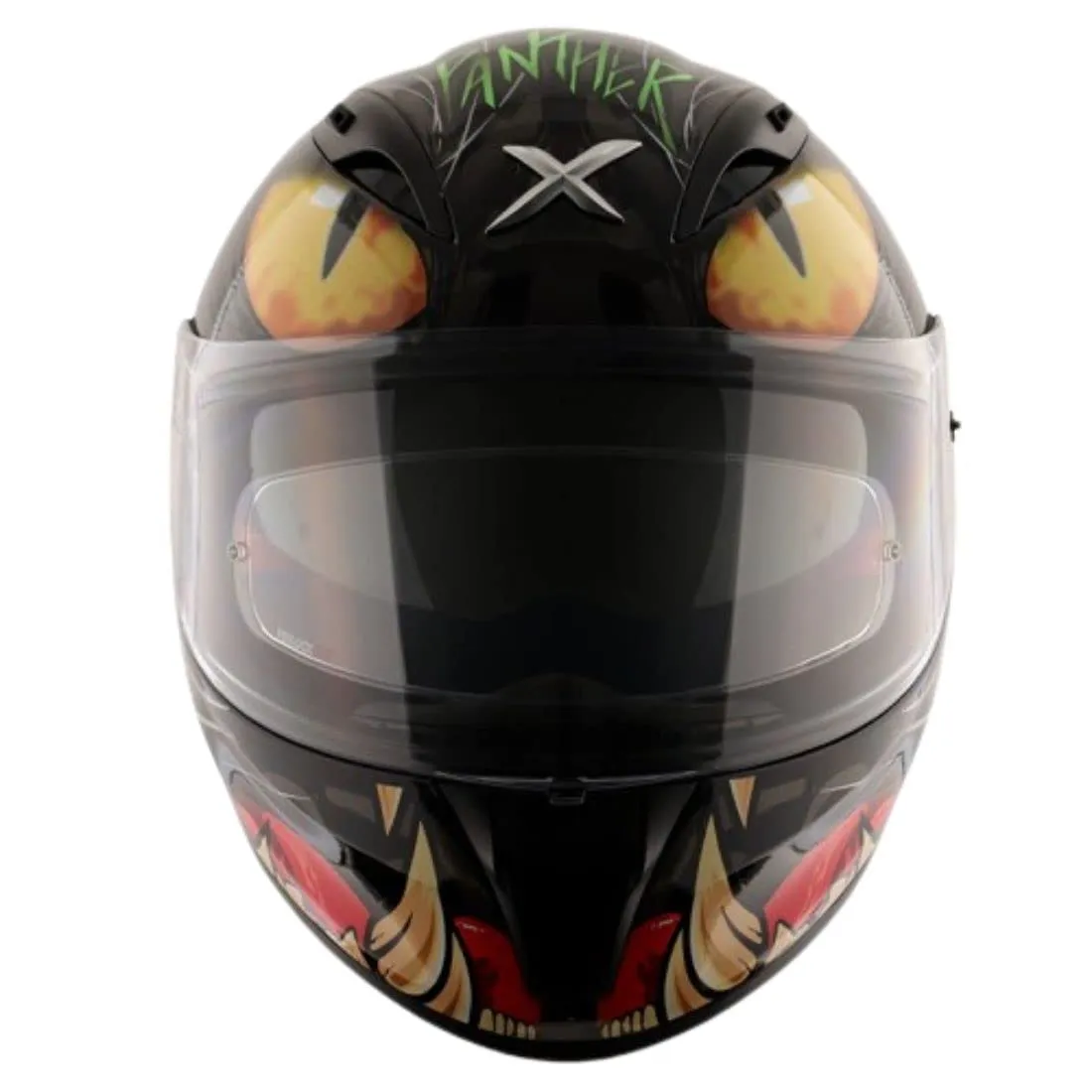 AXOR Street Panther Dull Black Grey Full Face Helmet