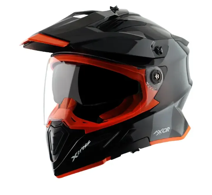 AXOR X Cross D V Black Red Off Road Helmet