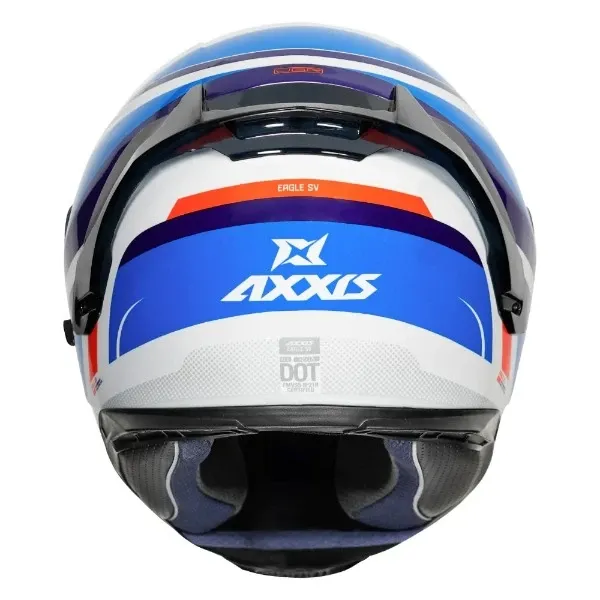 AXXIS 109Bsv Eagle Sv Quirly A17 Gloss Full Face Helmet