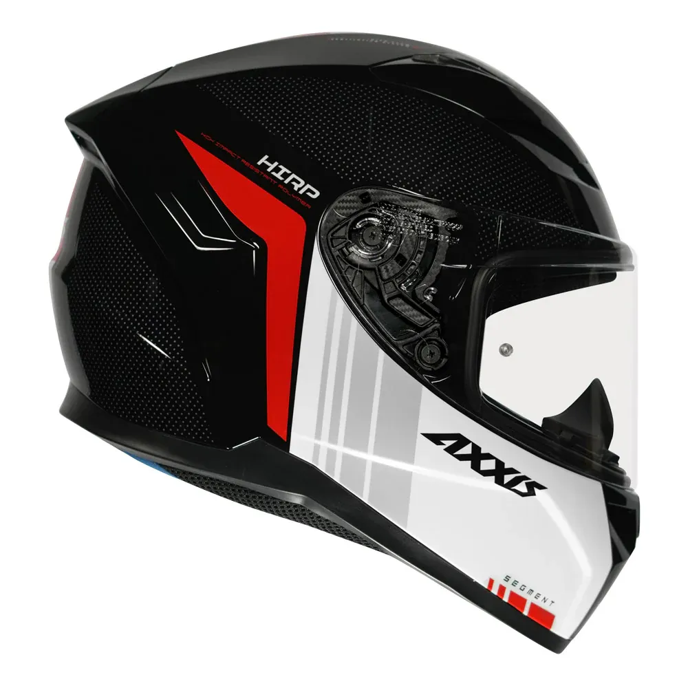 AXXIS 117D Segment Dot Udyr B5 Red Full Face Helmet