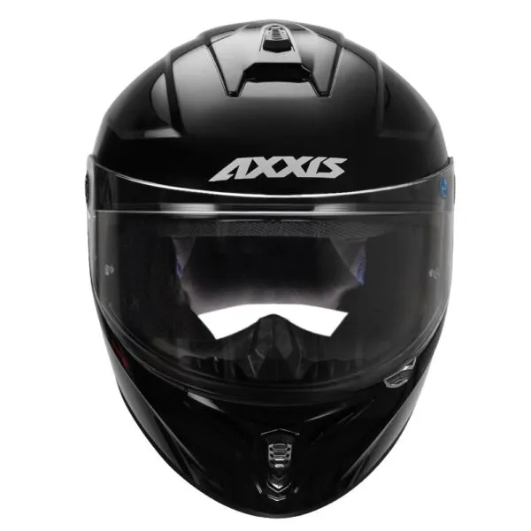 AXXIS Draken Solid A11 Gloss Black Full Face Helmet