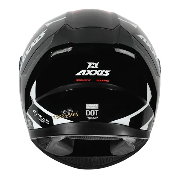 AXXIS Ff117B Segment Squame A5 Gloss Full Face Helmet