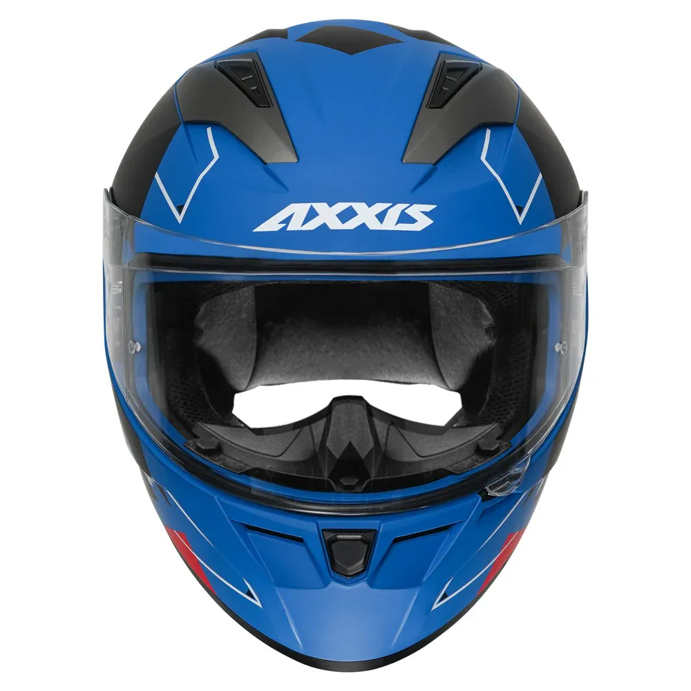 AXXIS Seg Switch D7 Mat Blue Red Full Face Helmet