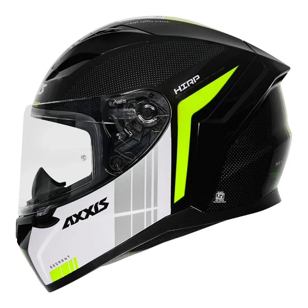 AXXIS Seg Udyr Gl Fluo Neon Full Face Helmet