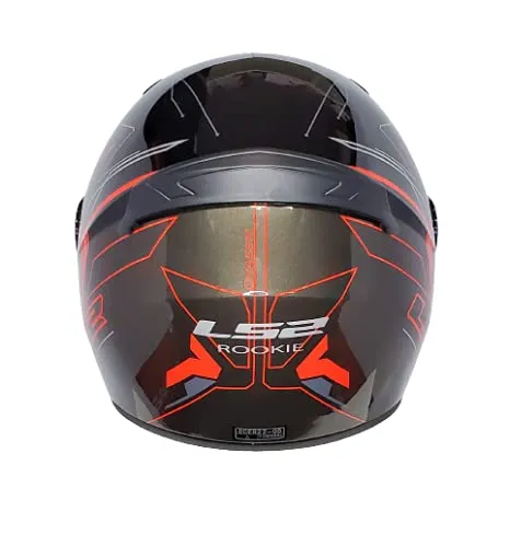 LS2 352 Chaser Black Red Full Face Helmet