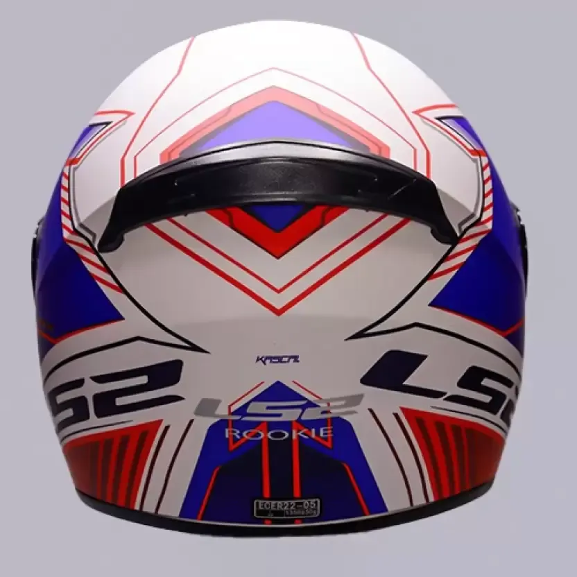 LS2 352 Kascal Matt White Blue Red Full Face Helmet