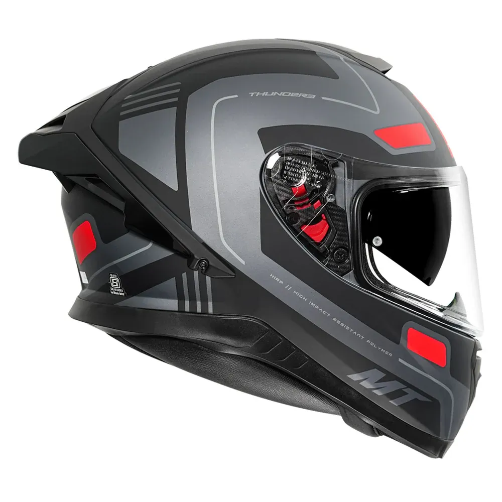 MT Helmets Mt Thunder 3 Pro Atwell Matt Grey Full Face Helmet