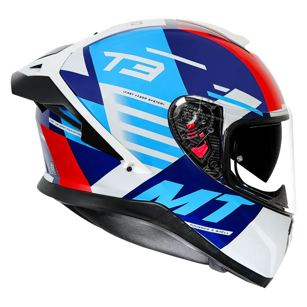 MT Helmets Mt Thunder 3 Pro Deep F0 Blue Full Face Helmet