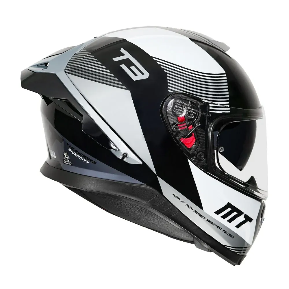 MT Helmets Mt Thunder 3 Pro Diversity Grey Full Face Helmet