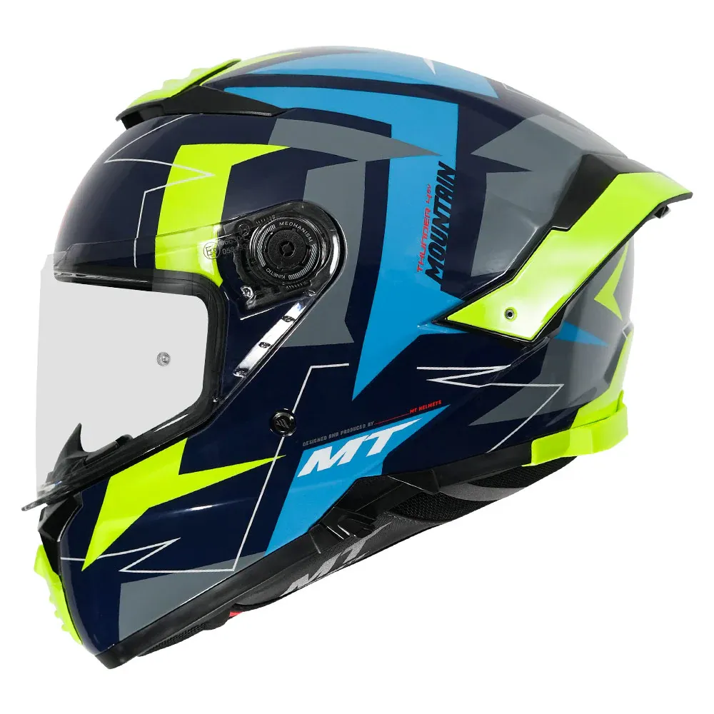 MT Helmets Mt Thunder 4 Sv Mountian Blue Full Face Helmet