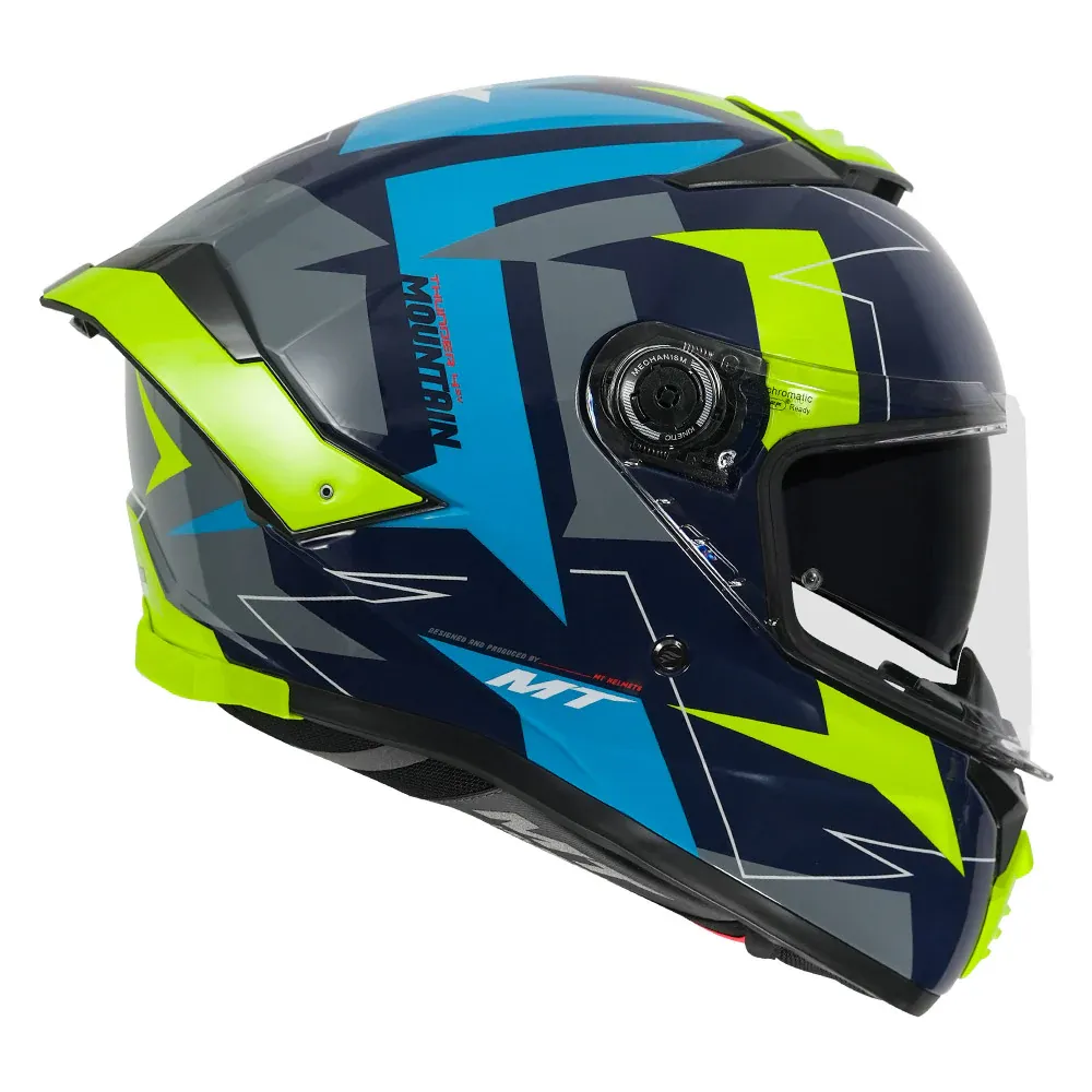 MT Helmets Mt Thunder 4 Sv Mountian Blue Full Face Helmet