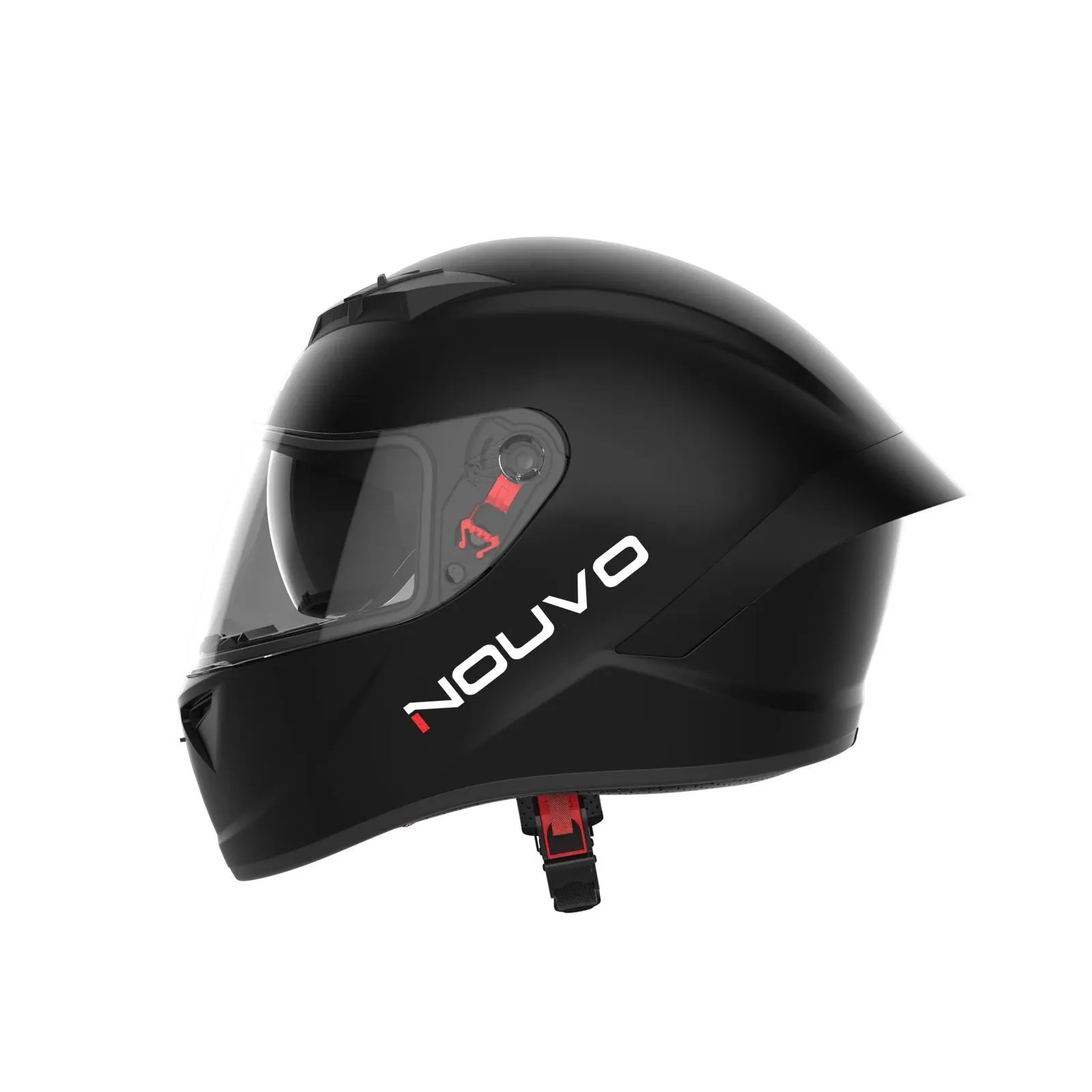 Ridex Nouvo Midnight Glossy Black Full Face Helmet