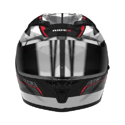 RIDEX Titanium Gen Il White Bolt Full Face Helmet