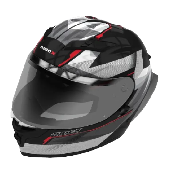 RIDEX Titanium Gen Il White Bolt Full Face Helmet
