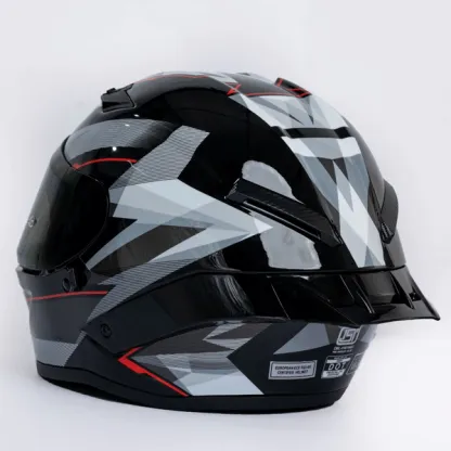 RIDEX Titanium Gen Il White Bolt Full Face Helmet