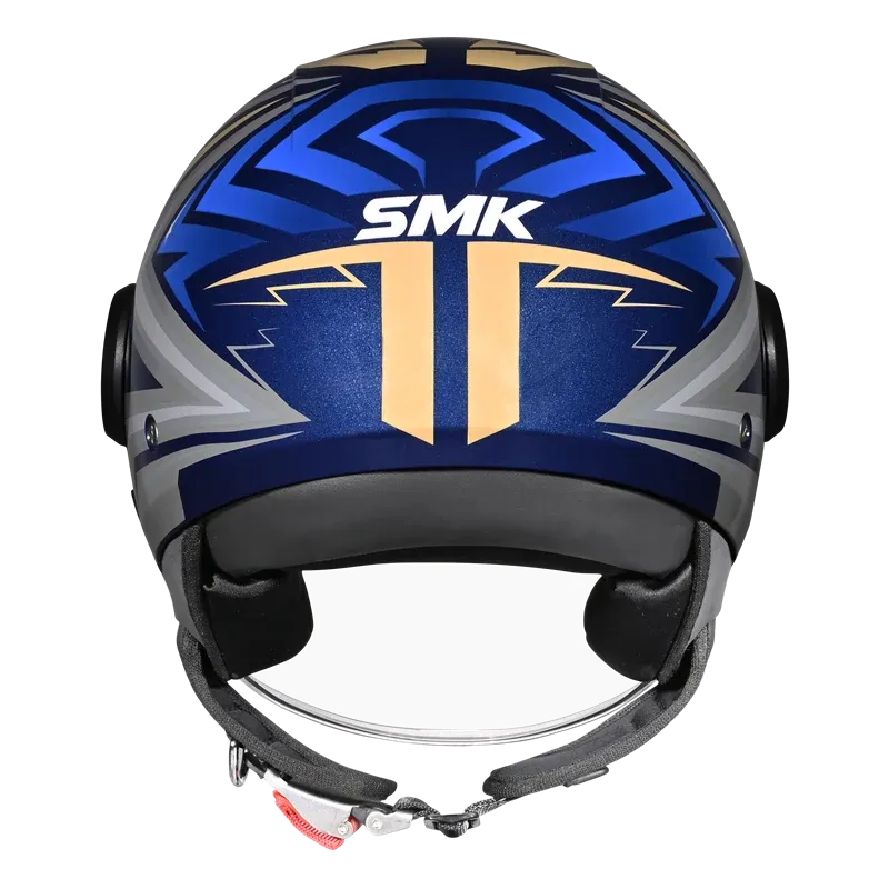 Smk Laminar Starz Graphic GL565 Half Face Helmet