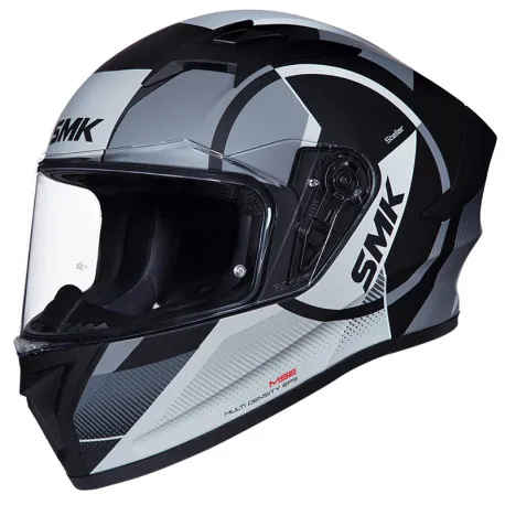 SMK Stellar Faro Ma266 Mat Black Grey Full Face Helmet