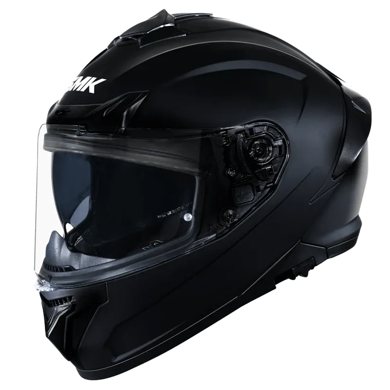 SMK Typhoon S01 Black Gl200 Full Face Helmet
