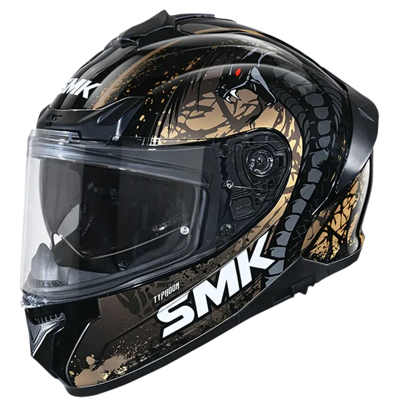SMK Typhoon S01 Reptile Gl277 Full Face Helmet