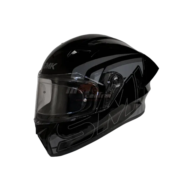 SMK Stellar Sports Stage Mat Black Grey Gl 262 Full Face Helmet