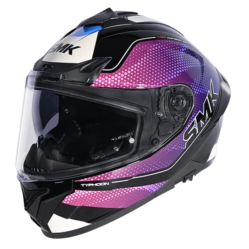 SMK Typhoon S01 Mystic Gl295 Full Face Helmet