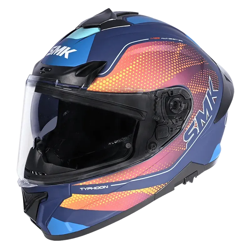 SMK Typhoon S01 Mystic Gl554 Full Face Helmet