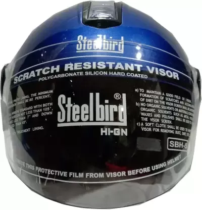 STEELBIRD Eve Glossy Full Face Helmet