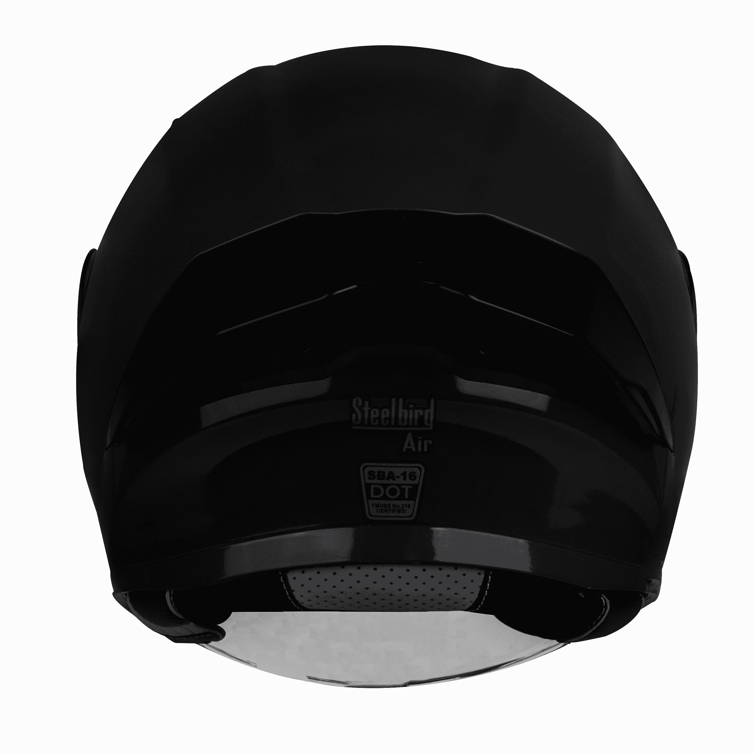 STEELBIRD Sba 16 Black Lg Half Face Helmet