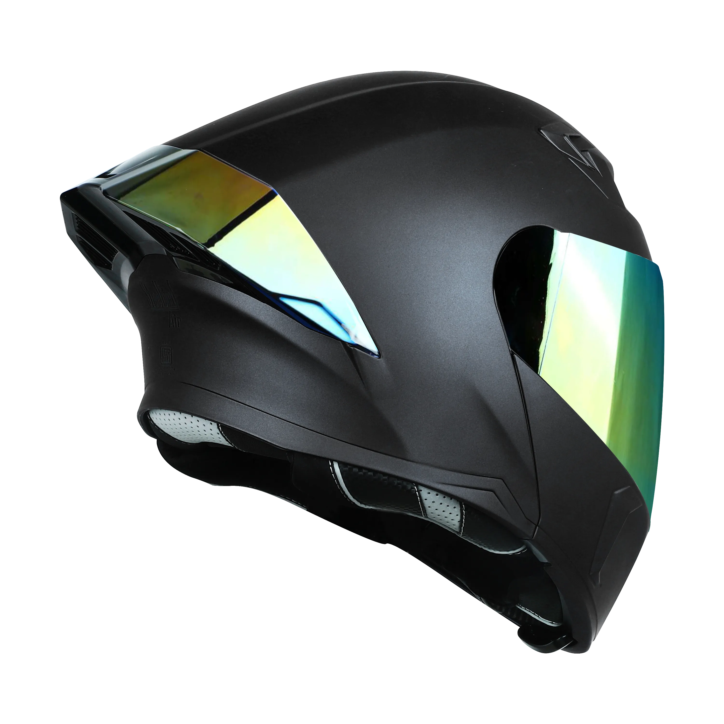STEELBIRD Sba 20 Glossy Black Full Face Helmet