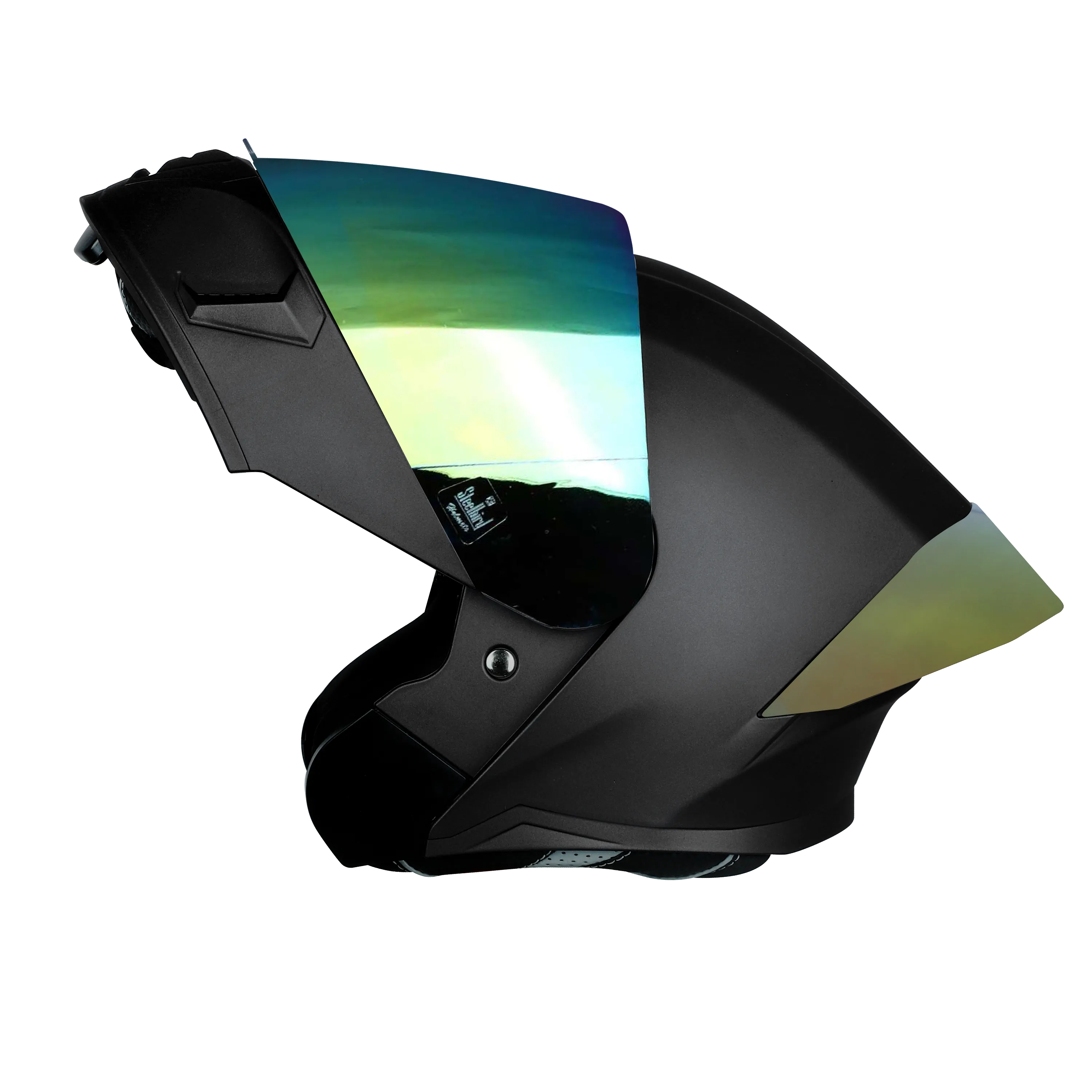 STEELBIRD Sba 20 Glossy Black Full Face Helmet