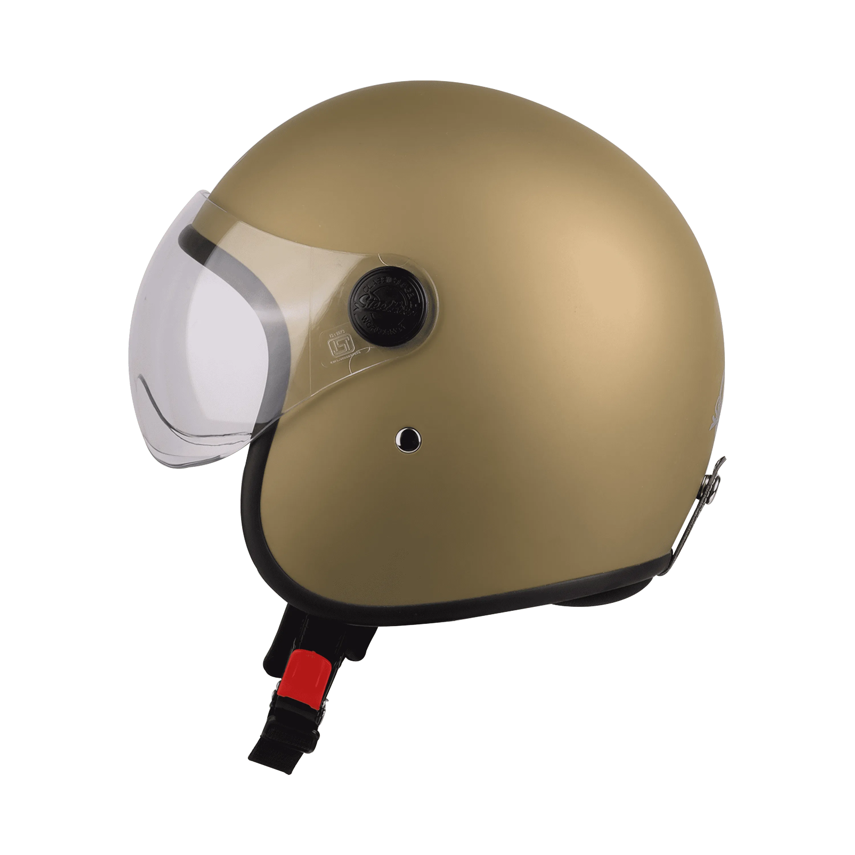 STEELBIRD Sbh 54 Matt D Strom Half Face Helmet