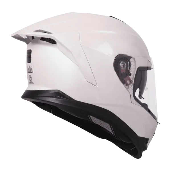 STEELBIRD Sbh 57 Fighter White Full Face Helmet