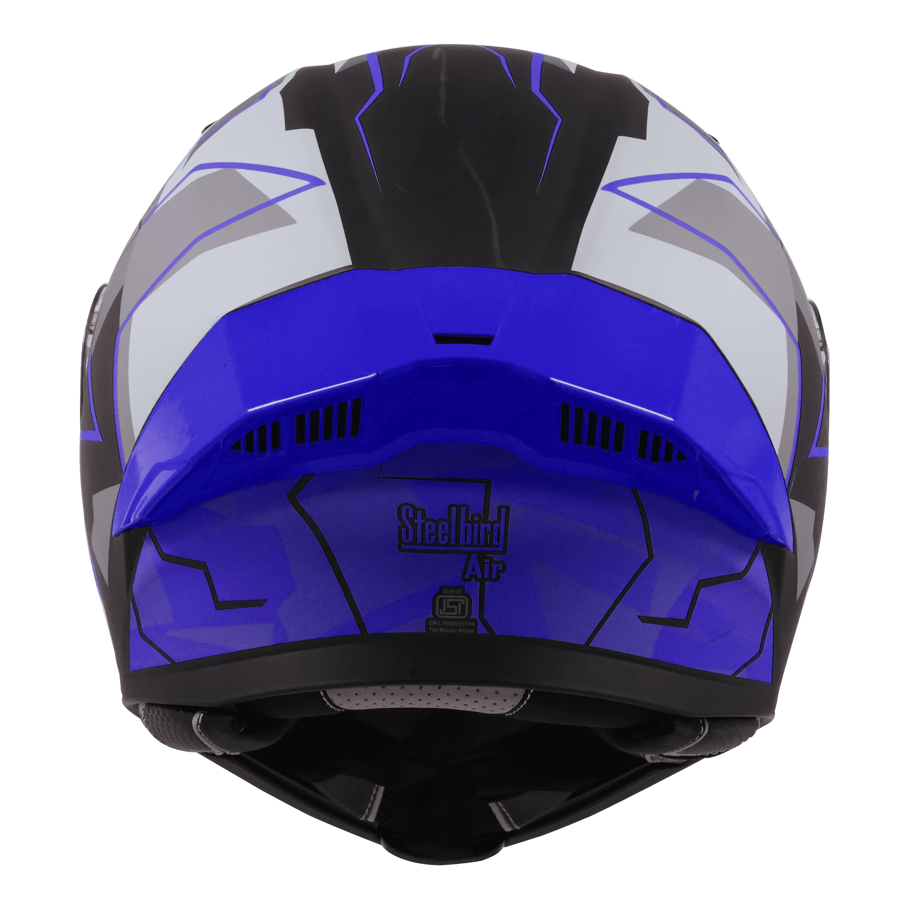 Steelbird Sba 20 09 Black Blue Flip up Helmet