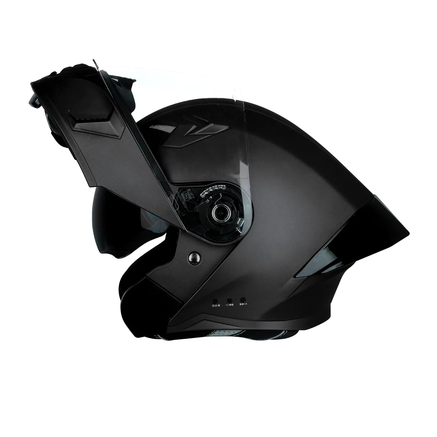 Steelbird Sba 20 Bluetooth Helmet Black Flip Up Helmet