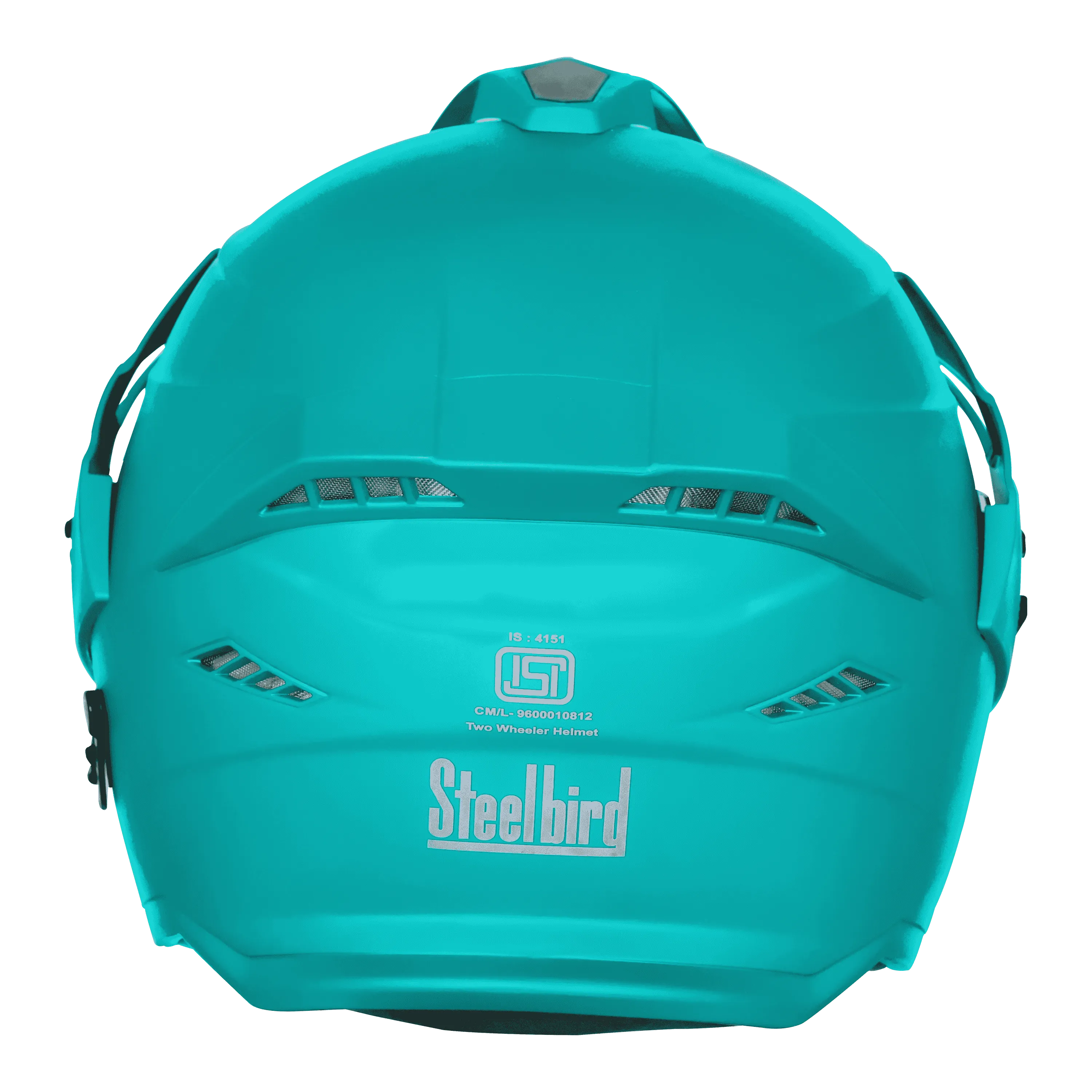 Steelbird Sbh 23 Ava dashing Jazz Blue Half Face Helmet