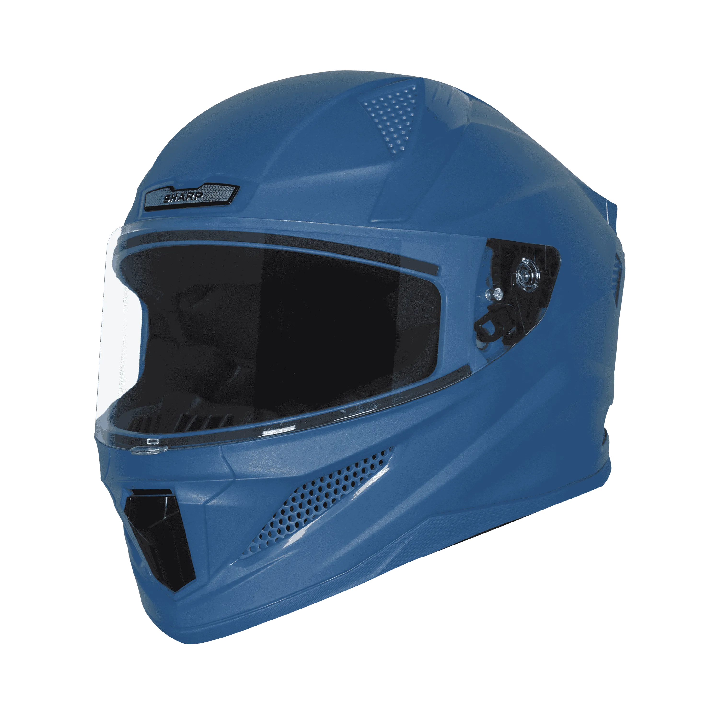 Steelbird Sbh 25 Sharp Honda Blue Full Face Helmet